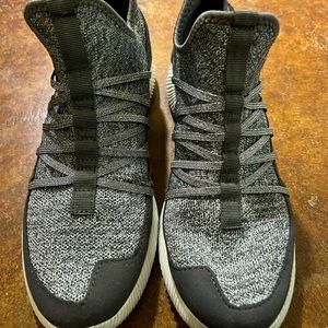 Gray and Silver Boutique Tennis Shoes